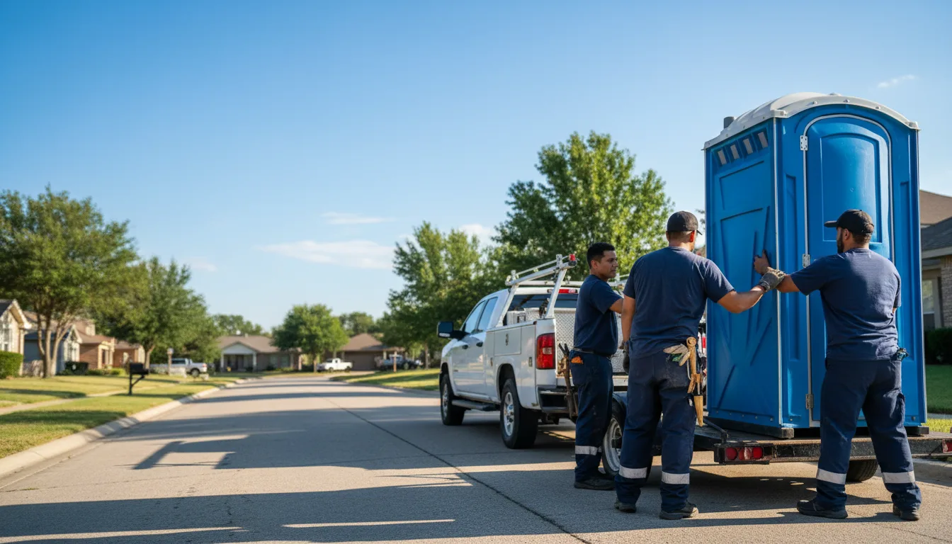 Portable Toilet Rental in Kilgore, TX near me